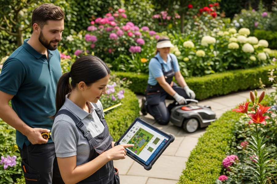 ai for landscaping business